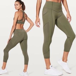 lululemon | All The Right Places Crop II Sage Green